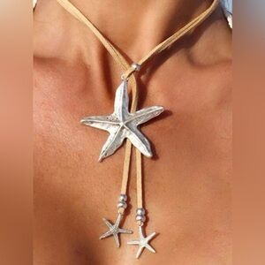 Bohemian Starfish Pendant Necklace